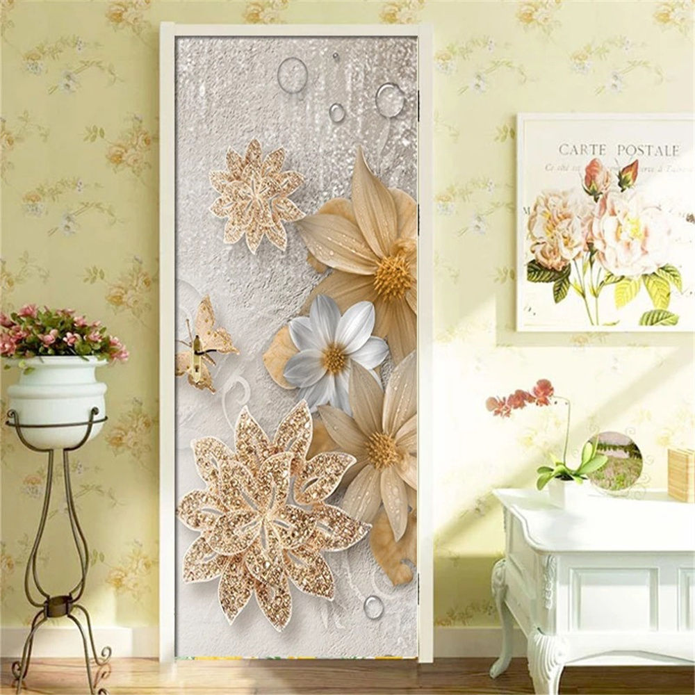 Sticker mural - Ornement Floral